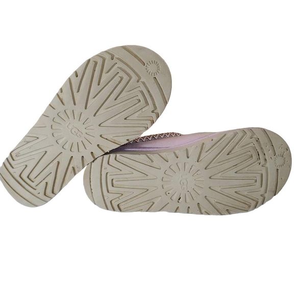 Ugg Womens Tasman Classic Slip On Slippers Slides Low Pink Fur Size 8 - Picture 11 of 13